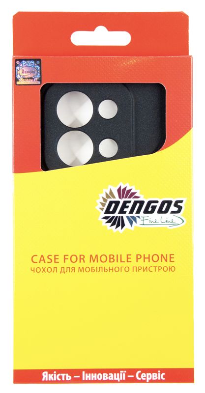Чохол-накладка Dengos Carbon для Xiaomi Redmi 15C Black (DG-TPU-CRBN-240)