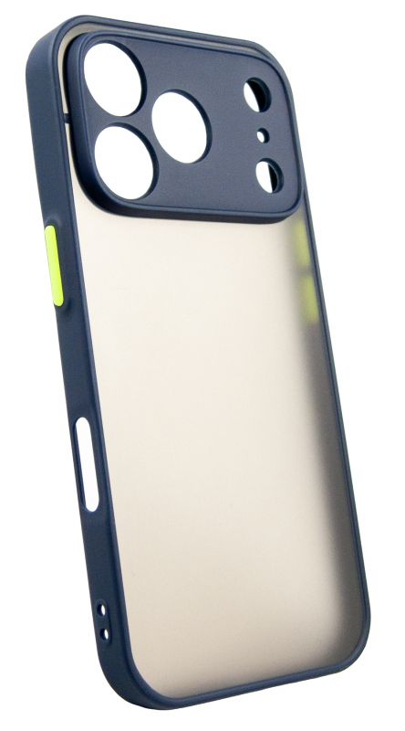 Чохол-накладка Dengos Matt для iPhone 17 Pro Blue (DG-TPU-MATT-171)