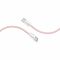 Кабель Promate USB Type-C - USB Type-C (M/M), 3 A, 60 W, 2 м, EcoLine-CC200 Pink