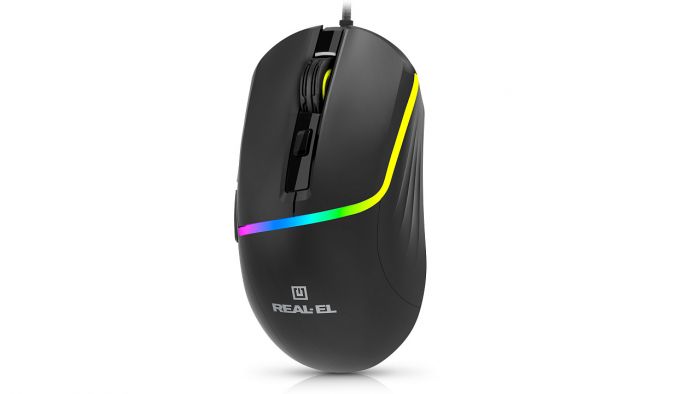 Миша REAL-EL RM-530 Black