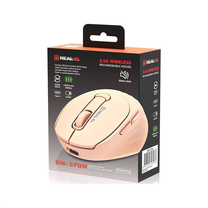 Миша бездротова REAL-EL RM-370W