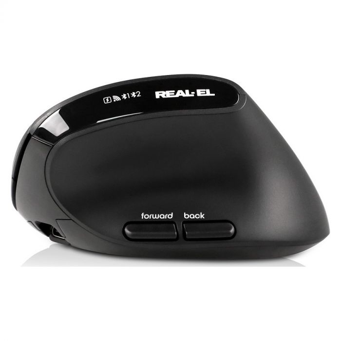 Миша бездротова REAL-EL RM-490W Black