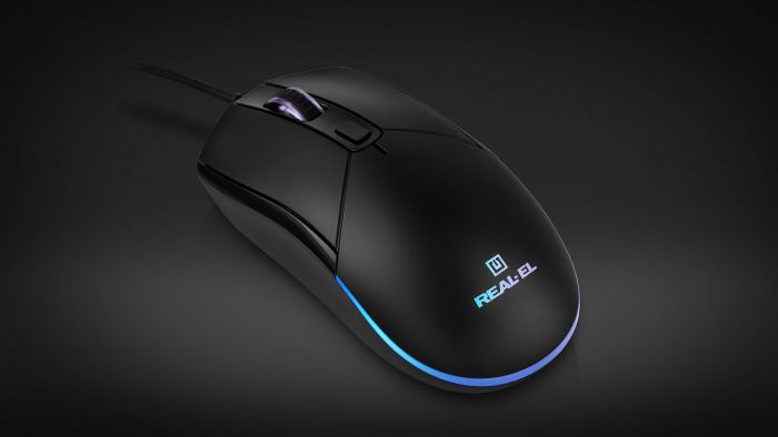 Миша REAL-EL RM-515 Black