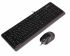Комплект (клавіатура, миша) A4Tech F1010 Black/Grey