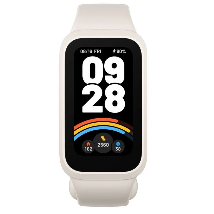 Фiтнес-браслет Xiaomi Mi Smart Band 9 Active Beige White (BHR9441GL)