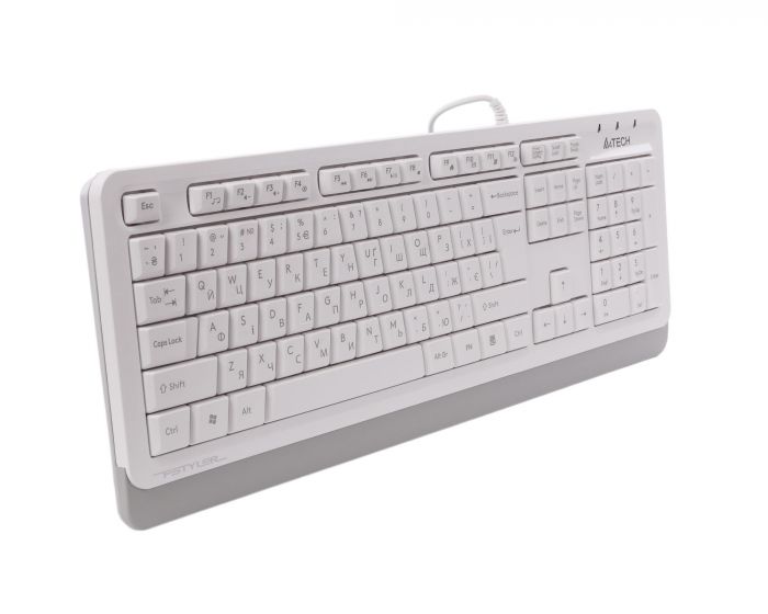 Клавіатура A4Tech Fstyler FKS10 White