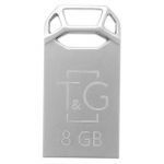 Флеш-накопичувач USB 8GB T&G 110 Metal Series Silver (TG110-8G)