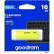 Флеш-накопичувач USB2.0 16GB Goodram UME2 Yellow (UME2-0160Y0R11)