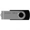 Флеш-накопичувач USB3.2 128GB Goodram UTS3 (Twister) Black (UTS3-1280K0R11)