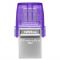 Флеш-накопичувач USB3.2 128GB Type-C Kingston DataTraveler microDuo 3C (DTDUO3CG3/128GB)