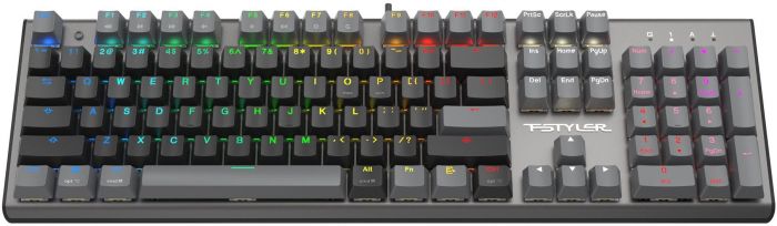 Клавіатура A4Tech Fstyler FS100 Stone Black