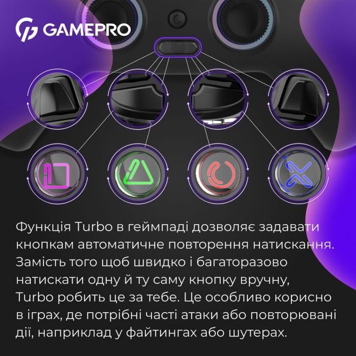 Геймпад GamePro GPS13B Black