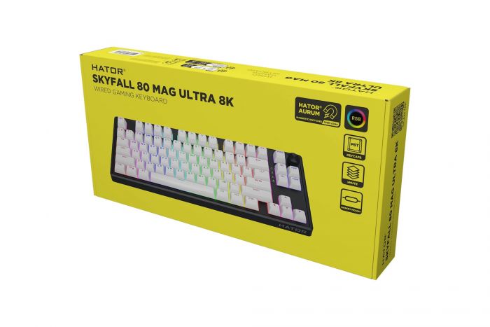 Клавіатура Hator Skyfall 80 MAG Ultima 8K Black-Black (HTK1880UA)