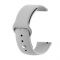 Силіконовий ремінець BeCover для Xiaomi iMi KW66/Mi Watch Color/Haylou LS01/Watch S1 Active Gray (706360)