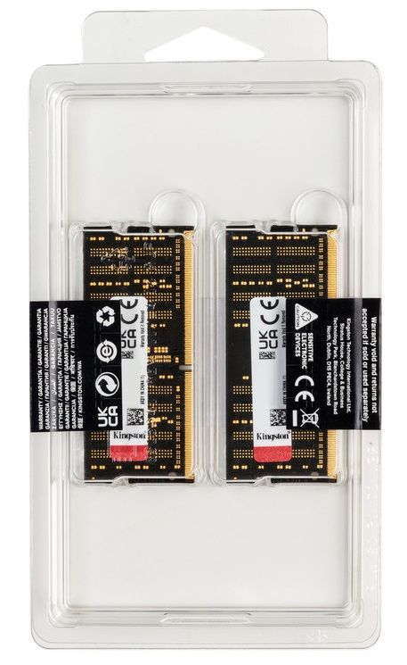 Модуль пам`ятi SO-DIMM DDR4 2x32GB/3200 Kingston Fury Impact (KF432S20IBK2/64)