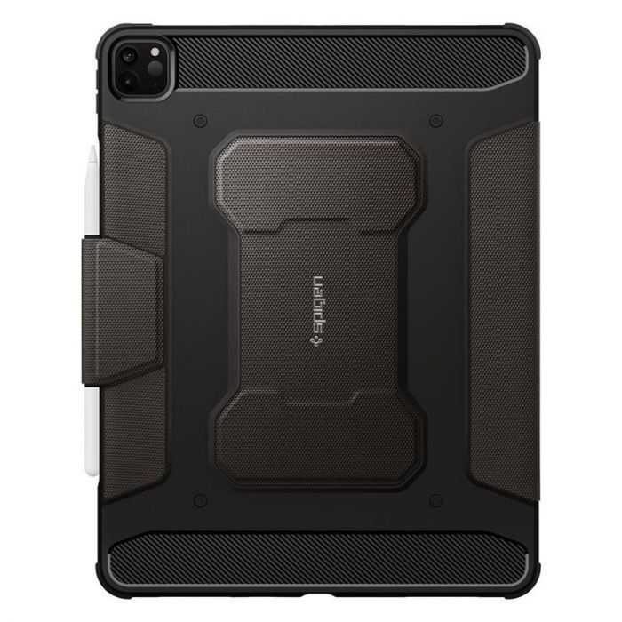 Чохол-книжка Spigen Rugged Armor Pro для Apple iPad Pro 11 (2020/2021/2022) Gunmetal (ACS01025)