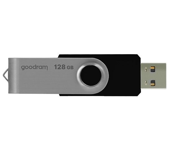 Флеш-накопичувач USB2.0 128GB Goodram UTS2 (Twister) Black (UTS2-1280K0R11)