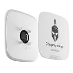 Лицьова панель Ajax Brandplate для брендування вуличної сирени StreetSiren DoubleDeck (10 шт.) Back (20380.63.WH1)