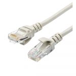 Патч-корд литий, UTP, RJ45, Cat.5e, 5m, сірий
