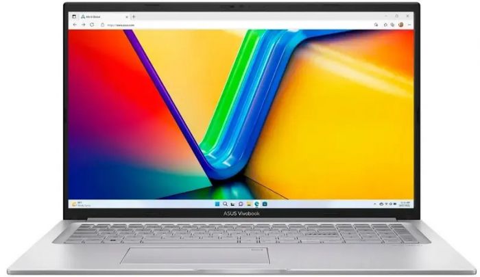 Ноутбук Asus Vivobook 17 X1704ZA-AU386 (90NB10F1-M00FL0) Cool Silver