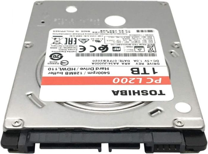 Накопичувач HDD 2.5" SATA 1.0TB Toshiba L200 5400rpm 128MB (HDWL110)_Refurbished