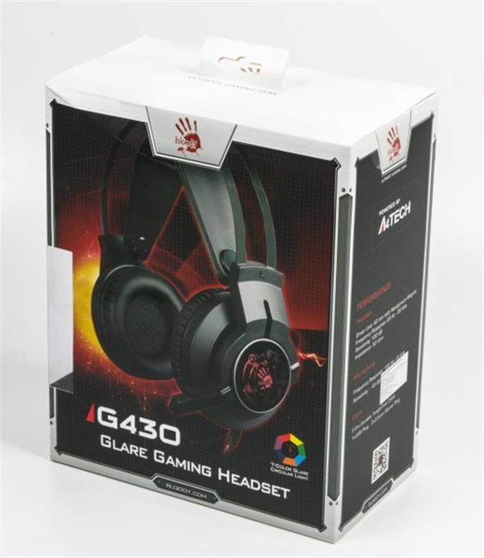 Гарнітура Bloody G430 Black