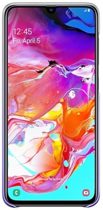 Чохол-накладка Samsung Gradation Cover для Samsung Galaxy A70 SM-A705 Violet (EF-AA705CVEGRU)