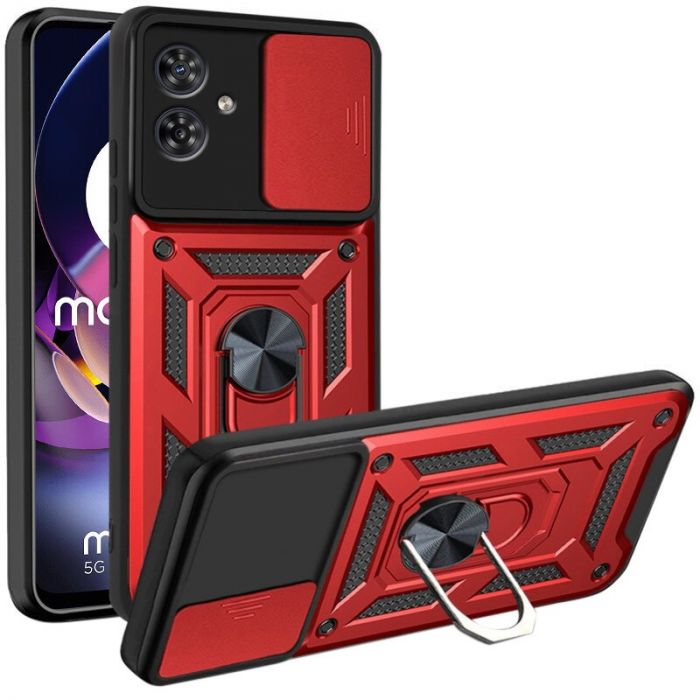 Чохол-накладка BeCover Military для Motorola Moto G54/G54 Power Red (711005)