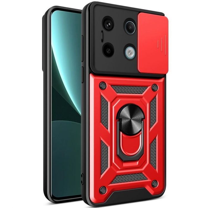 Чохол-накладка BeCover Military для Poco X6 5G Red (711009)