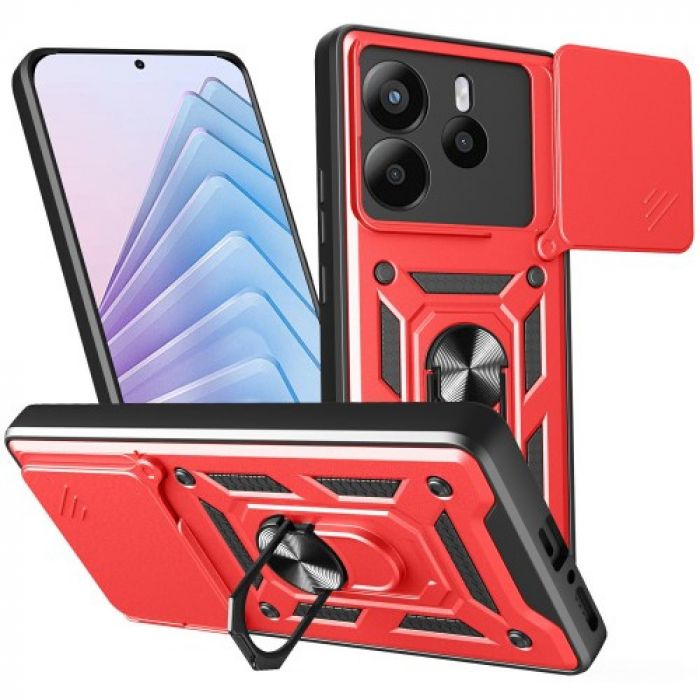 Чохол-накладка BeCover Military для Xiaomi Redmi Note 14 5G Red (713094)