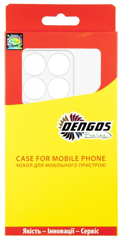 Чохол-накладка Dengos TPU для Motorola Moto Edge 60 Fusion Clear (DG-TPU-TRP-54)