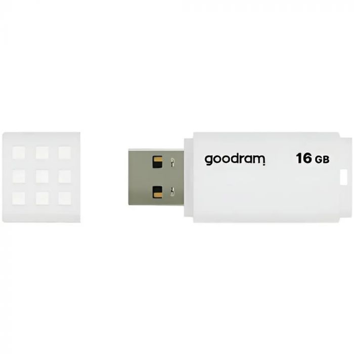 Флеш-накопичувач USB2.0 16GB Goodram UME2 White (UME2-0160W0R11)