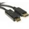 Кабель PowerPlant (KD00AS1278) DisplayPort-HDMI v1.4, 1.8м, Black