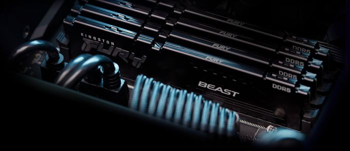 Модуль пам`яті DDR5 2x16GB/5200 Kingston Fury Beast Black (KF552C40BBK2-32)