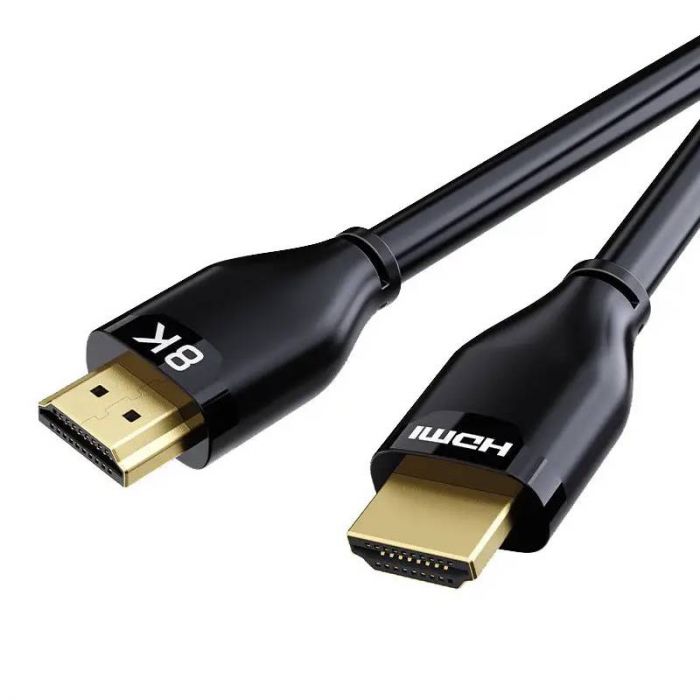 Кабель Cabletime HDMI - HDMI V 2.1 (M/M), 1 м, Black (CH12H)