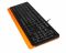 Клавіатура A4Tech Fstyler FKS10 Orange