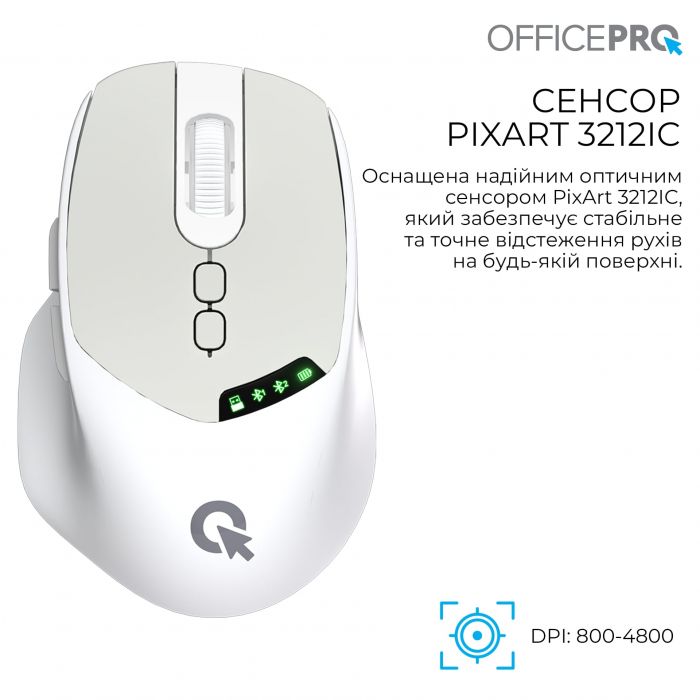 Миша бездротова OfficePro M520W White