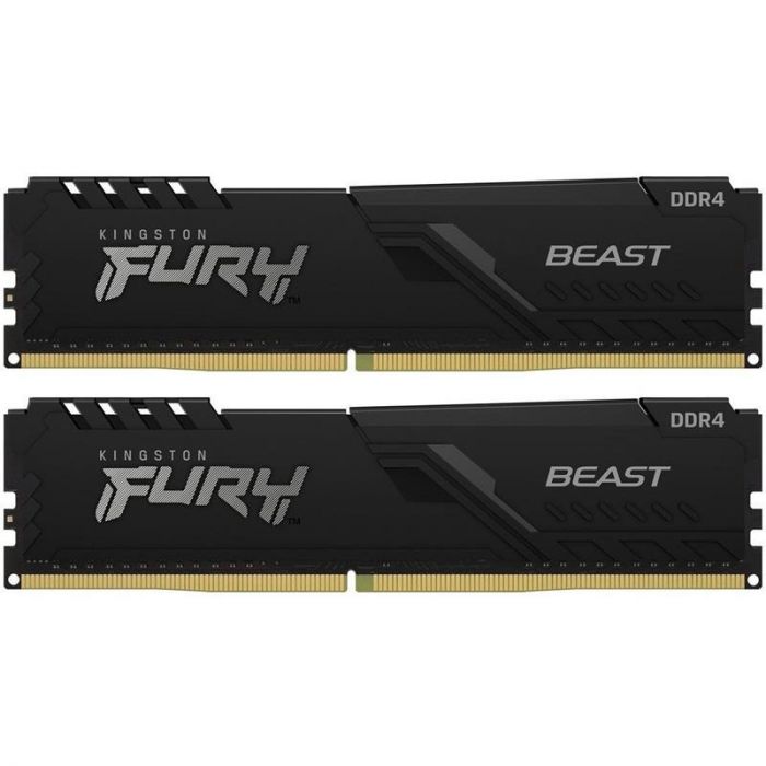 Модуль пам`ятi DDR4 2x16GB/3200 Kingston Fury Beast Black (KF432C16BBK2/32)