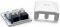 Розетка Cablexpert (NCAC-2U5E-01) 2хRJ-45, Cat5Е, зовнішня, біла