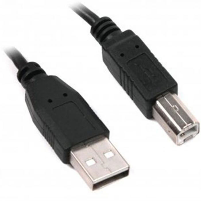 Кабель Maxxter USB - USB Type-B V 2.0 (M/M), 4.5 м, Black (U-AMBM-15)