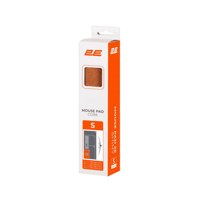 Ігрова поверхня 2E Cork S Brown (2E-PAD-S-CORK)