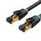Патч-корд Vention CAT 8 SFTP Ethernet, 1 m, Black (IKABF)