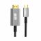 Кабель XO HDMI V 1.4 - USB Type-C (M/M), 1.8 м, Black (GB019-CHDMI.tranish)