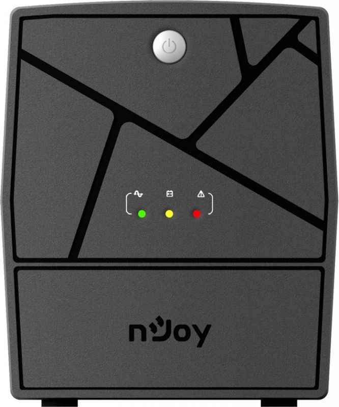 Джерело безперебійного живлення NJOY Keen 1000 (UPLI-LI100KU-CG01B), Lin.int., AVR, 4 x евро, USB, пластик