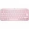 Клавіатура бездротова Logitech MX Keys Mini Wireless Illuminated UA Rose (920-010500)