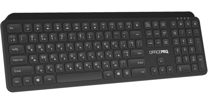 Клавіатура бездротова OfficePro SK680 Black 