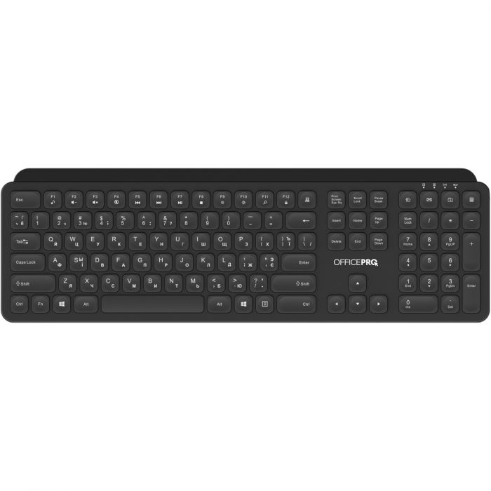 Клавіатура бездротова OfficePro SK680 Black 