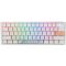 Клавіатура Ducky One 3 Mini Cherry MX Red RGB UA USB White (DKON2161ST-RUAPXPWWWSC1)