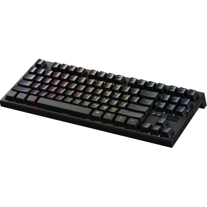 Клавіатура GamePro MK180B Red з Hot-Swap RGB Black 