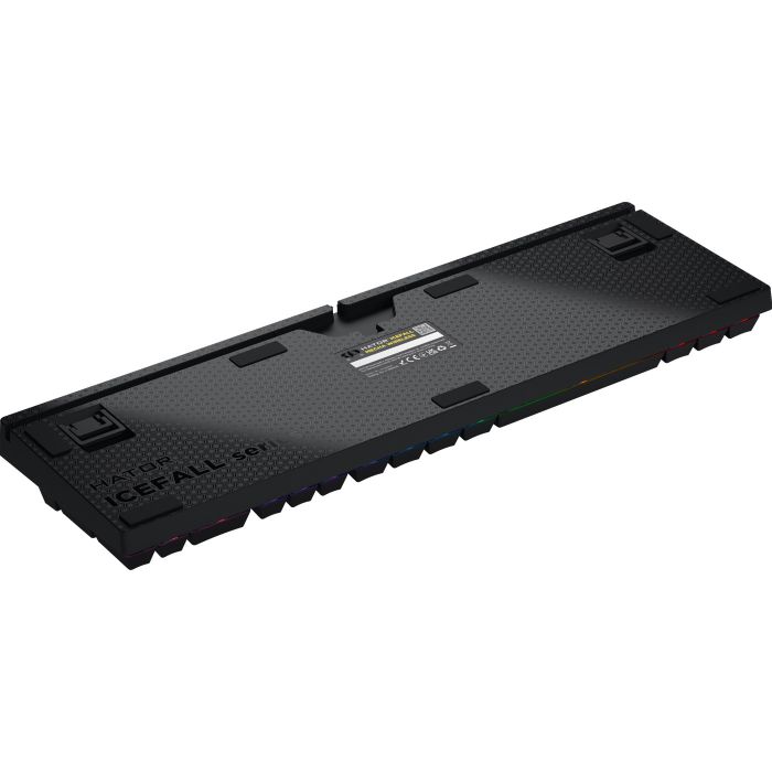 Клавіатура бездротова Hator Icefall Mecha Wireless Rainbow Black (HTK204UA)